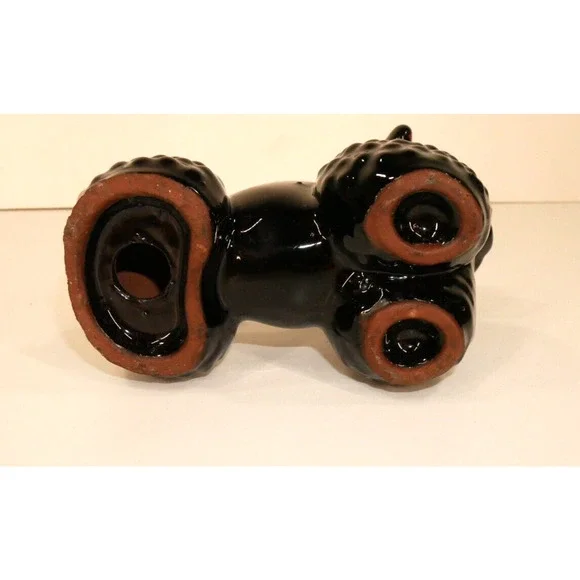 Vintage Black Ceramic Poodle Figurine - Picture 10 of 13